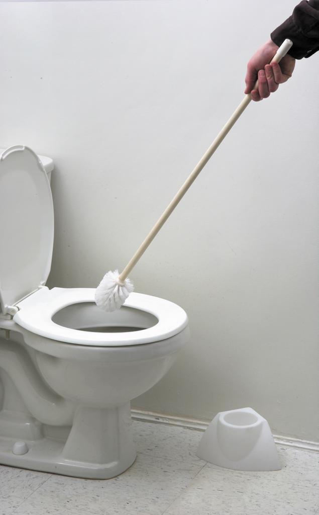 in pussy brush Toilet