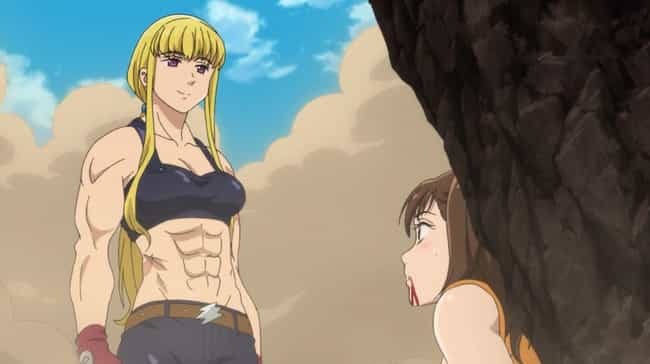 muscle Anime girl