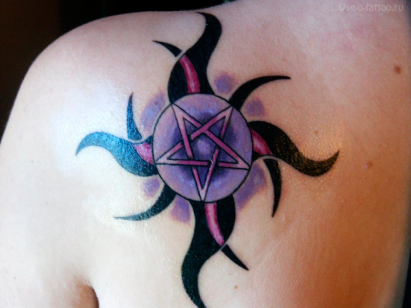 tattoo Pentagramm elemente