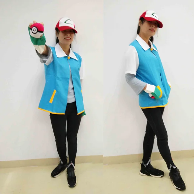 Pokemon kostüm ash