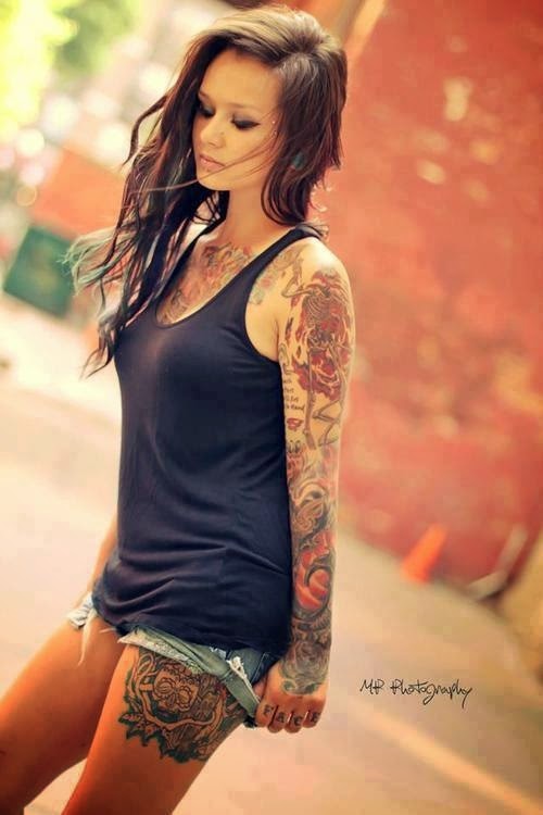 tattoo girl Hot