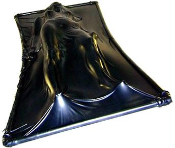 Latex vacuum bed