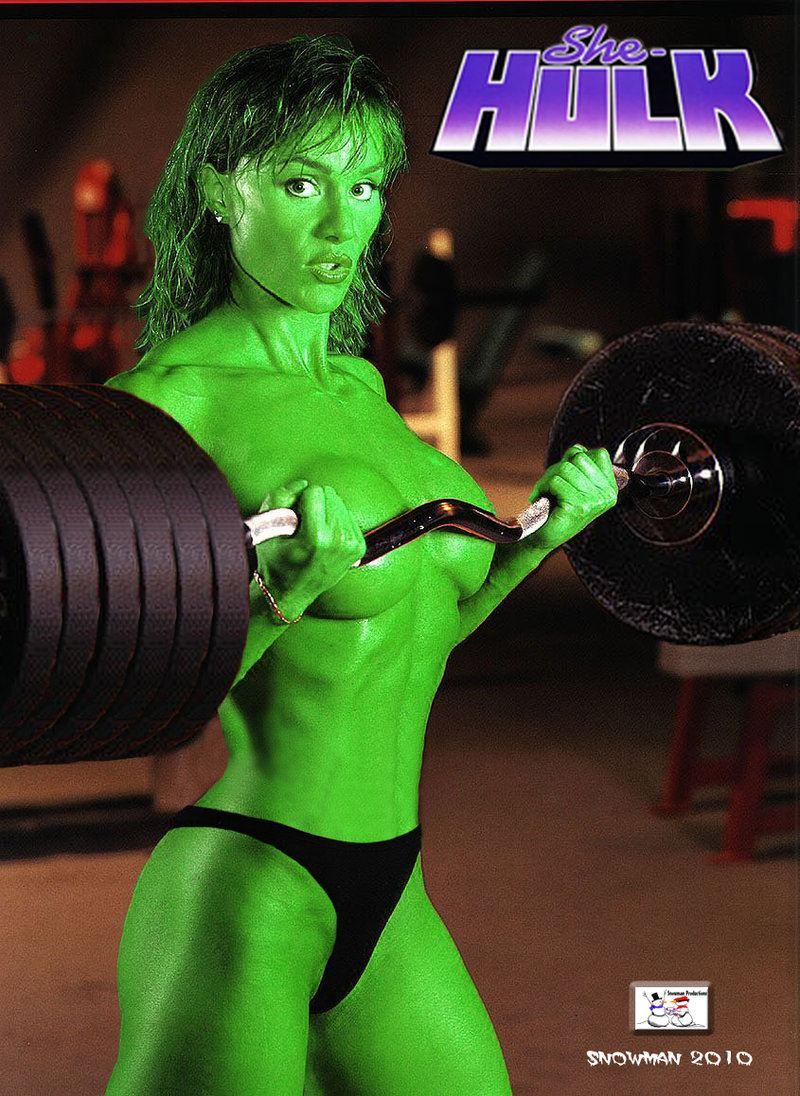 She hulk cosplay