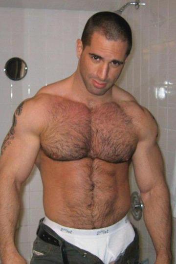 hairy gay Young